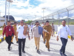 Bupati Belu Dampingi Dirjen Hubdat dan BNPP Tinjau Terminal Barang Internasional Mota’ain