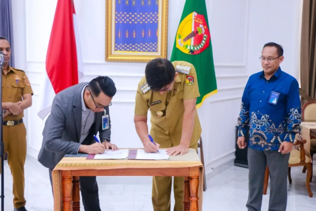 bupati Belu dan pimpinan BNI