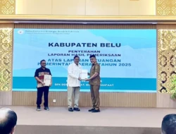 Pemkab Belu Pertahankan Opini WTP 8 Tahun Berturut-turut, Bupati Willybrodus Lay: Hasil Kerja Keras Bersama