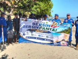 Sambut Hari Bhayangkara ke-80, Polres Belu Sukseskan Gerakan Indonesia ASRI di Pantai Atapupu