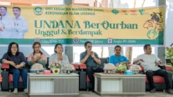UKM Kerohanian Islam Undana Gelar Kurban Perdana dengan 9 Sapi dan 2 Kambing