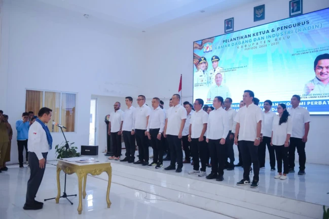 pelantikan kadin belu