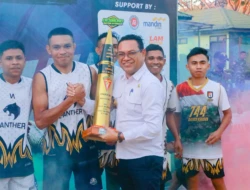 Black Panther Juara Turnamen Voli Dansatgas Pamtas RI-RDTL Cup, Wabup Belu: Bangkitkan Prestasi Voli Daerah