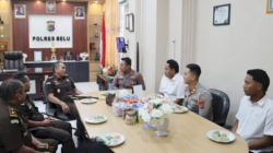 silaturahmi polres belu