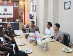 Kapolres Belu dan Kajari Perkuat Sinergi Penegakan Hukum di Wilayah Perbatasan RI-RDTL