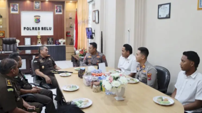 Kapolres Belu dan Kajari Perkuat Sinergi Penegakan Hukum di Wilayah Perbatasan RI-RDTL